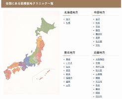 地域別医療脱毛クリニックナビ
